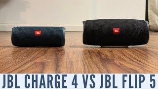 JBL Charge 4 vs JBL Flip 5 [upl. by Abla]