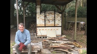 Salt and Soda firing a Woodfired Phoenix Kiln [upl. by Zzahc]