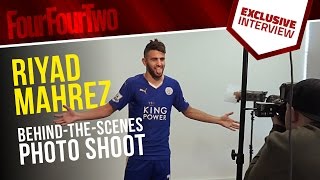 Riyad Mahrez photoshoot behind the scenes [upl. by Anni612]