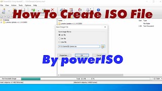 How To Create ISO File From Files and Folders using powerISO Software NEW 2020 [upl. by Quar]