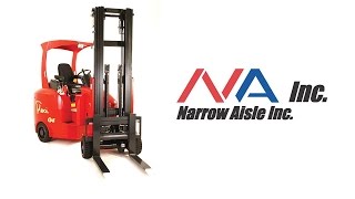 Introduction to the Flexi Artculated Forklift from Narrow Aisle Inc [upl. by Dnalor]