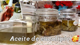 Como hacer aceite de eucalipto [upl. by Isnan]