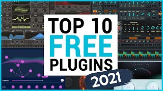 The 10 Best FREE VST Plugins Every Producer NEEDS in 2021 [upl. by Ahsiena]