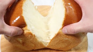 호야TV  손반죽으로 촉촉하고 쫄깃한탕종 우유식빵 만들기 Tangzhong milk bread [upl. by Lerak]