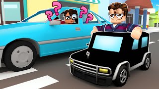 DISGUISING MYSELF AS A TINY ROBLOX CAR [upl. by Ayin]