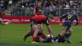 2017 Super Rugby Round 15 Crusaders v Highlanders [upl. by Dimond]