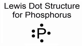 Lewis Dot Structure for Phosphorous Atom P [upl. by Acinna]