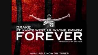 Forever Instrumental  Drake ft Lil Wayne Kanye West And Eminem [upl. by Segal]