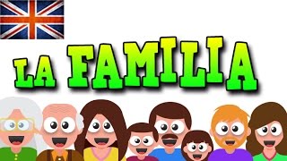 LA FAMILIA EN INGLÉS  APRENDE INGLÉS CON MR PEA  ENGLISH FOR KIDS [upl. by Eceerehs958]