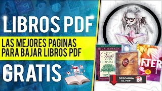 LAS MEJORES PAGINAS PARA DESCARGAR LIBROS EN PDF [upl. by Lecram]