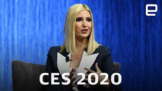 Ivanka Trump at CES 2020 Full keynote [upl. by Helbonnah]