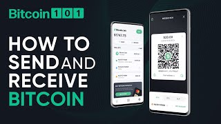 How to send and receive Bitcoin  Bitcoin 101 [upl. by Eitac756]