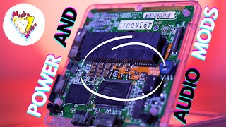 GBA  GBA SP Power Filtering and Audio Mods from HELDER  Install Tutorial and Review  Retro Renew [upl. by Aliber158]