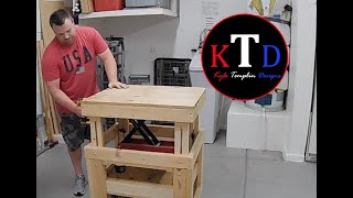 Adjustable Height Workbench [upl. by Anma]