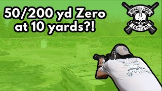 50200 Yard Zero at 10 Yards  Warrior Tribe Tactical [upl. by Eanel351]