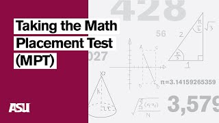 ASUUSA Pathways Taking the Math Placement Test MPT [upl. by Hedvig]