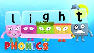 Phonics  Learn to Read  Spelling amp Pronouncing Difficult Words  Alphablocks [upl. by Outlaw]