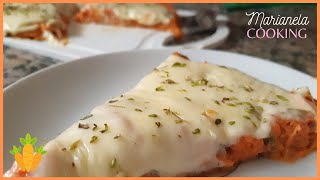 PIZZA DE ZANAHORIA 🥕Fácil y Saludable  Marianela COOKING [upl. by Aerdnu]