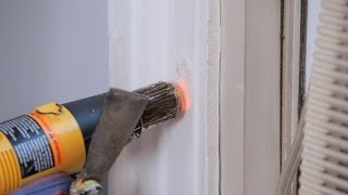 How to Strip Paint Using a Heat Gun  House Painting [upl. by Brote128]