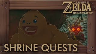 Zelda Breath of the Wild  All 42 Shrine Quests [upl. by Katalin875]