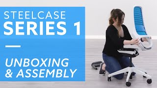 HowTo Assemble the Steelcase Series 1 Chair [upl. by Feriga]