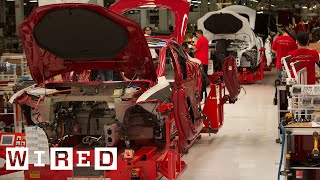 How the Tesla Model S is Made  Tesla Motors Part 1 WIRED [upl. by Ytsur]