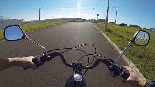 MotoVlog  Como Pilotar Bike Motorizada 80 Cilindradas [upl. by Pan384]