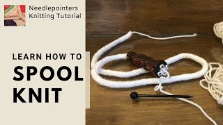 Spool Knitting  Learn How to Spool Knit [upl. by Enyalaj]