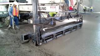 Somero S240 laser screed for hire [upl. by Aillij]