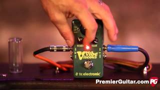 Review Demo  TC Electronic Viscous Vibe [upl. by Aicram]