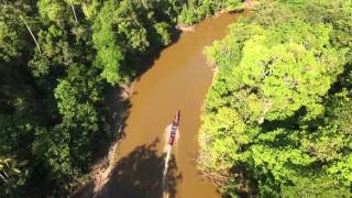 4K UHD AmazonasCuyabeno Lodge from above [upl. by Hera982]