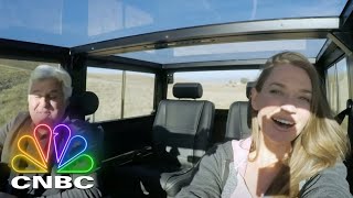 Amber Arbucci and Jay Leno OffRoad in a Bollinger Prototype  Jay Lenos Garage [upl. by Azalea]