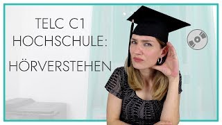 telc Deutsch C1 Hochschule  Hörverstehen [upl. by Luana]