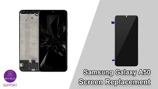 Samsung Galaxy A50 Screen Replacement [upl. by Saunderson426]