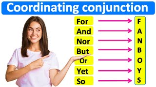 COORDINATING CONJUNCTIONS 📚 Learn all types with examples  English Grammar [upl. by Oler]