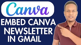 How To Embed Canva Newsletter In Email [upl. by Kaslik898]