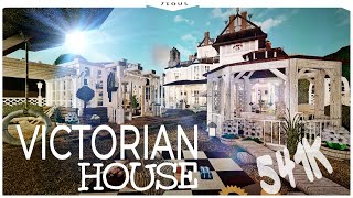 Victorian Style House Part1｜House build  Bloxburg [upl. by Rene]