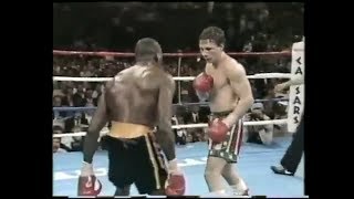 Roger Mayweather vs Vinny Pazienza Highlights [upl. by Graner]