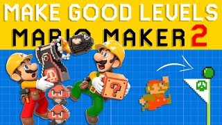 Basic Super Mario Maker 2 Level Design  How to Make GOOD Levels [upl. by Spearing]