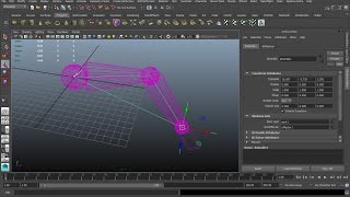 Maya rigging tutorial  The IK Handle basics explained [upl. by Grega]