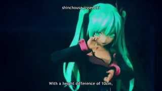 HD Hatsune Miku Live Concert  Sweet Devil English Subs [upl. by Enobe]