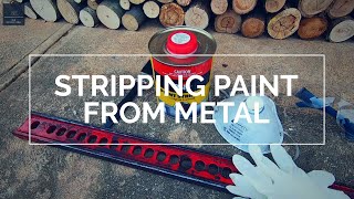 How To Strip Paint From Metal Surfaces  QUICK EASY amp EFFECTIVE [upl. by Sucramaj]