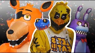 One Crazy FNaF Halloween Party [upl. by Eilyr]