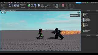 Roblox Studio  Monster AI showcase [upl. by Anselm98]