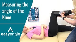 EasyAngle  Measuring Knee Flexion [upl. by Keri380]