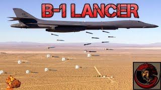 The B1 Lancer Heavy Bomber  MASSIVE PAYLOAD FIREPOWER [upl. by Aleyam]