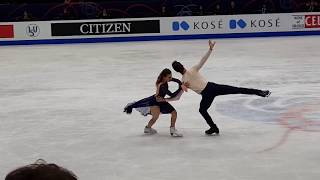 Gabriella Papadakis  Guillaume Cizeron 2018 World Championships FD World Record Fancam [upl. by Lehacim605]