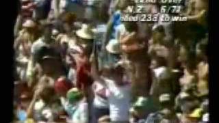 Lance Cairns 6 sixes in 10 balls  Part 1  the complete innings 1983 [upl. by Ibocaj]