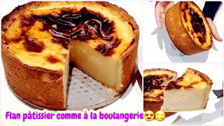 Recette du Flan pâtissier  très facile à réaliser déliiiicieux [upl. by Aneeram]