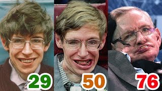 Stephen Hawking Transformation  From 1 To 76 Years Old [upl. by Akcinehs581]